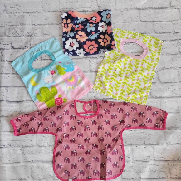 30- Baby Girl Bibs Bundle - Picture 3 of 7